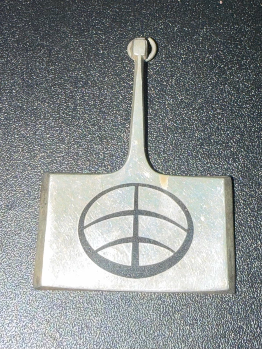 RARE Vintage 1960s David Andersen forged Sterling silver & Enamel - Heavy 24g